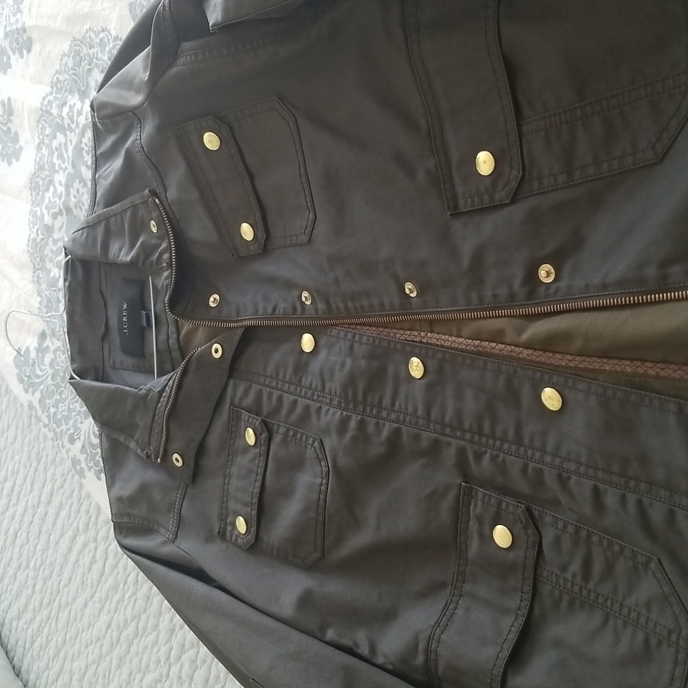 J Crew khaki jacket